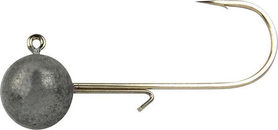 Spro Round Jig Head - Grijs - 10g - 4st - Zilver van Spro