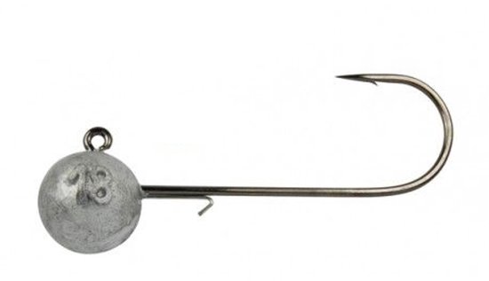 Spro Round Jighead - Hooksize 6/0 - Shad 9-11cm - Maat : 20g - 9-11cm van Merkloos