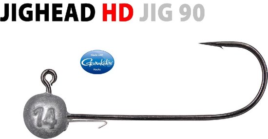 Spro Round Jighead - Hooksize 8/0 Shad 11-13cm - Maat : 14g - 11-13cm (3 pcs) van Merkloos