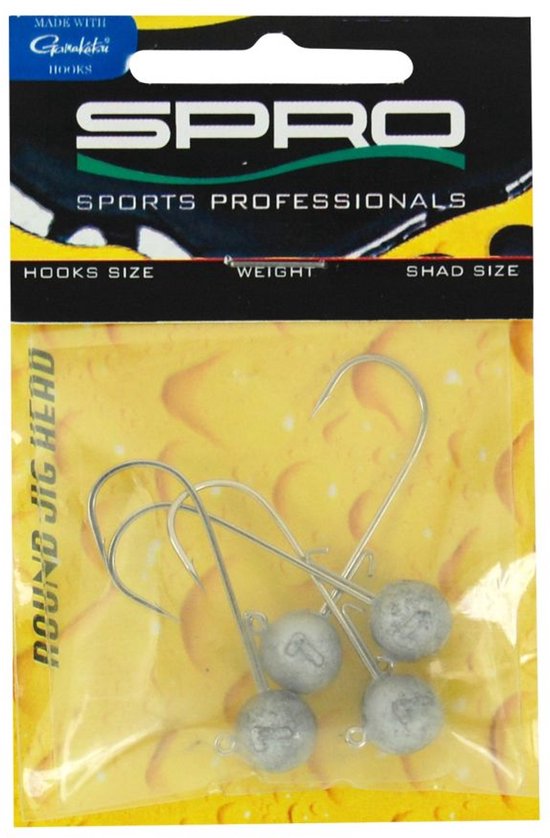 Spro Round Jighead Jig 22 14g / #3/0 van Spro