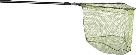 Spro - Rubbergecoat opklapbaar schepnet- met telescopische steel- 1.80m - 50x50 van Spro