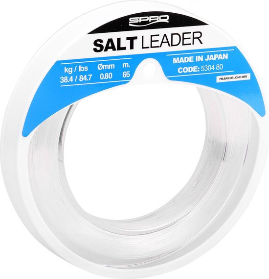Spro Salt Leader | 0.60 | voorslag monofilament van Merkloos