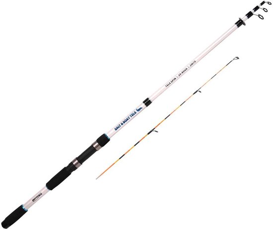 Spro Salt&boat Tele Bodemvissen Hengel Zilver 2.40 m / 20-80 g