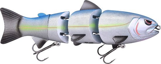 Spro Swimbait Slow Sink 8 inch UV Herring van Merkloos