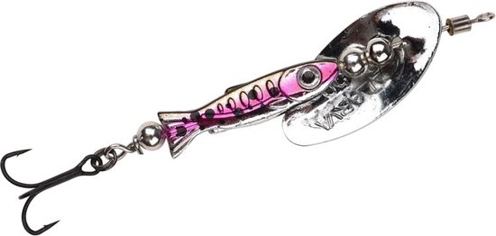 Spro UV Larva Inline Spinner 5.5cm 5gr - Kleur : Rainbow Trout van Spro