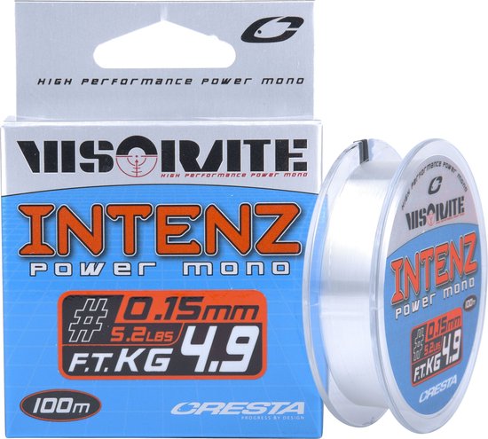 Spro Visorate Intenz Power Mono | 100m 0.15mm Clear van Spro
