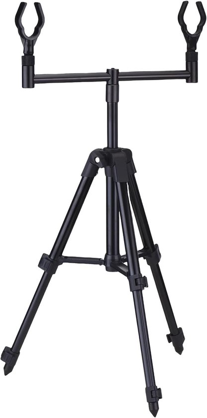 Stabiel Driehoekig Ontwerp Hengelstatief met Grondpenetratievermogen voor Perfecte Vangsten 26-62 Cm / 10,2-24,4 Inch