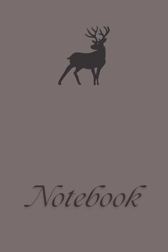 Stag Themed Journal, 120 Pages. Ideal for man, women and nature lovers.