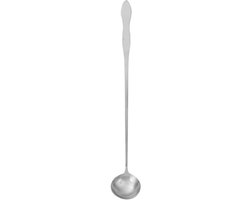 Stainless Steel Wax Mixing Spoon, Long Handle Bar Use Mixing Spoon Tea Wax Candle Mixing Making Spoon for DIY Household Use(Long Handle Mixing Spoon) van Patelai