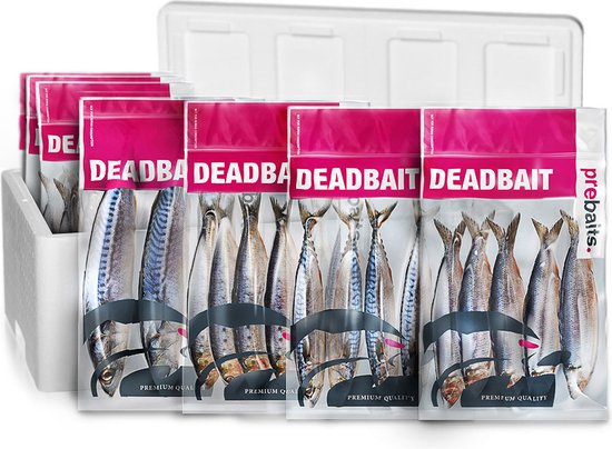 Statisch Doodaas Snoekbox Medium | Doodaas | Aasvis | Doodaas Vissen | Doodaas Set | Dood Aas Snoek |