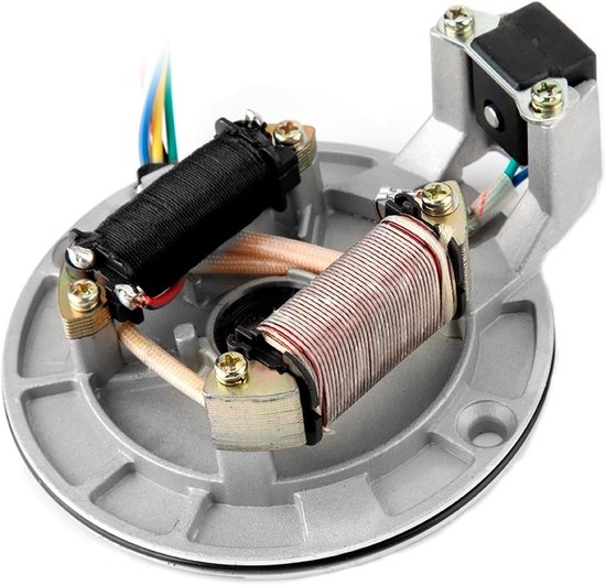 Stator Coil en Magneto Ignition Coil voor Pit/Dirt Bikes 70cc tot 125cc - Hoogwaardige Statorplaat en Pickup Rotor