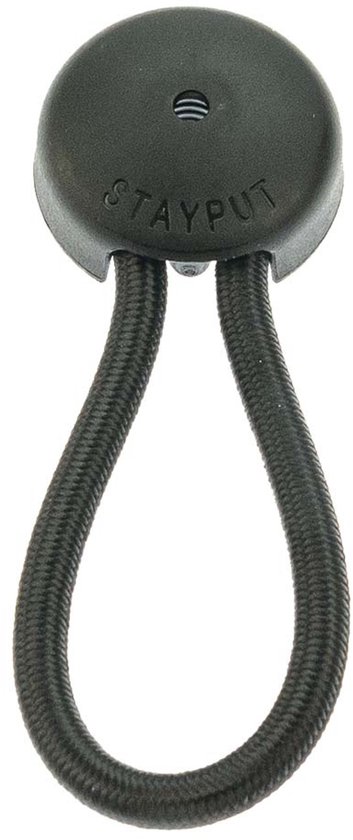 Stayput elastiek spanners 70mm zwart nylon van Merkloos