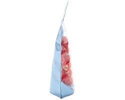 Stazakken Transparant/Blauw 13x7,9x20,6cm | 113 gram (100 stuks)