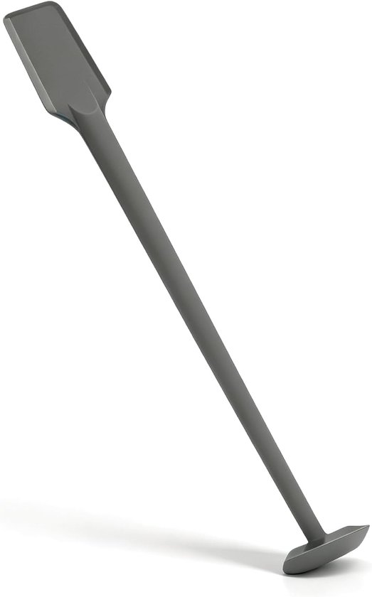 steel siliconen pot spatel, voedsel schraper voor potten, smoothies, blenders, keuken schraper, 36cm