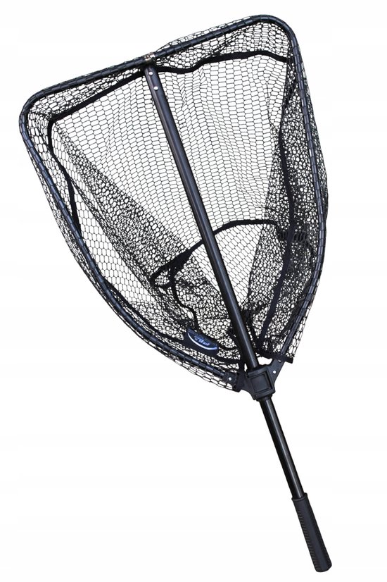 Sterk Rubberen Visnet 160cm - Uitschuifbaar & Lichtgewicht