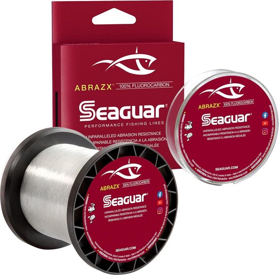 Sterke 100% Fluorocarbon Vislijn 25 lbs 305 Meter - Onzichtbaar en Slagvast