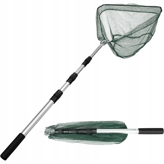 Sterke Telescopische Visnet Aluminium 190cm Lichtgewicht Nano Net