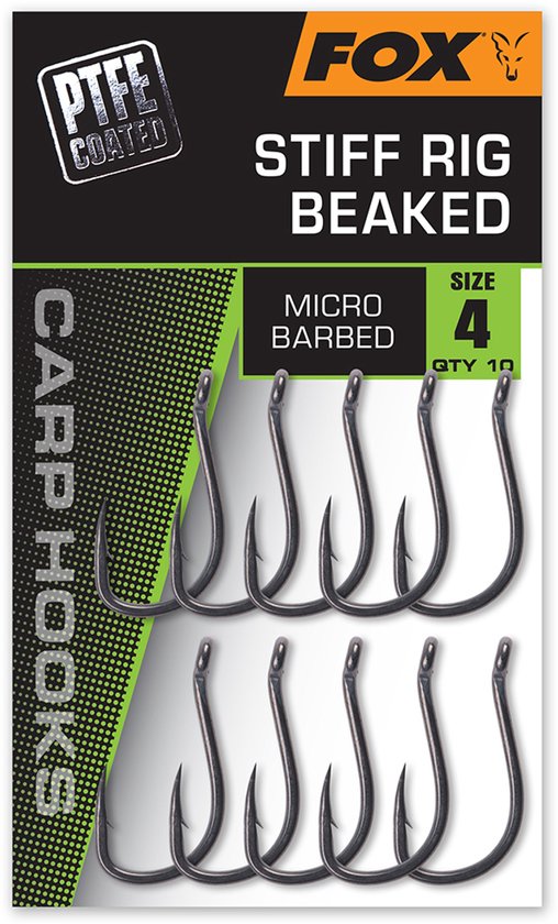 Stiff Rig Beaked Fox | Karper Haken | Karperhaken | Karper | Karpervissen | Karper Vissen