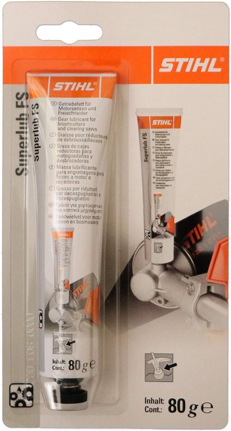 Stihl Smeervet Superlub FS 80 g Tube - 7811201117 - 07811201117 van Stihl