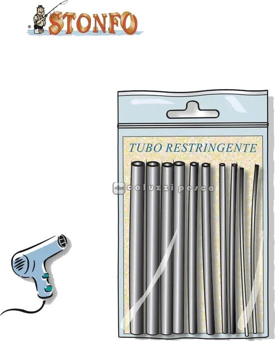 Stonfo Clear Shrink Tubing (Assortiment) 10 Stuks van Stonfo