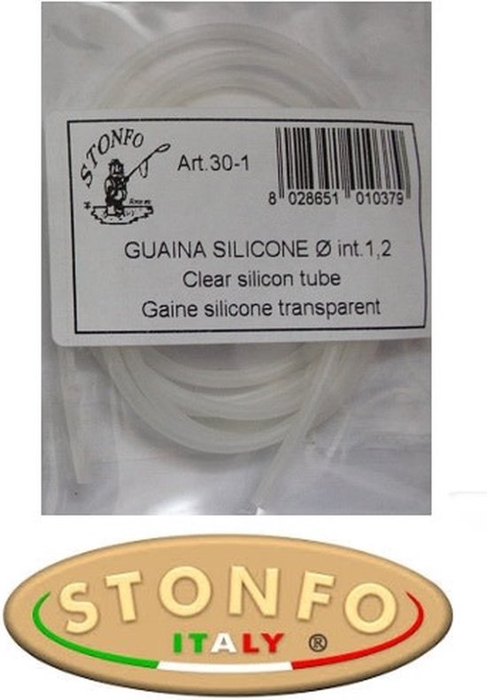 Stonfo - Clear silicon tube transparant - Stonfo van Stonfo