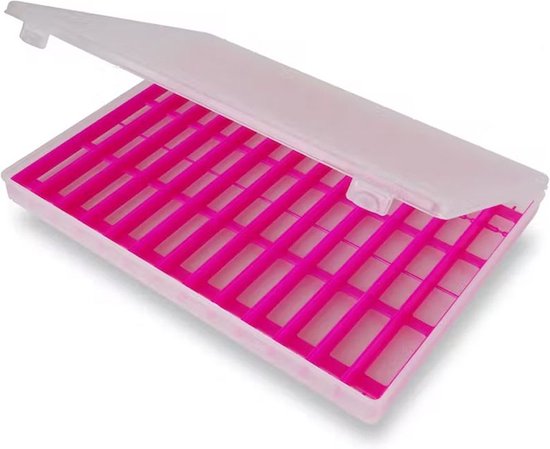 Stonfo - Lijnlatten 18 cm x 2,0cm + box Narrow roze - Stonfo