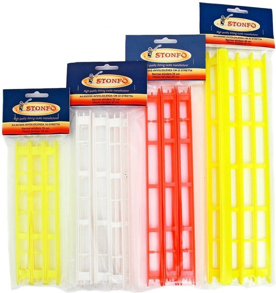 Stonfo Plankjes - Winders (5 pcs) - Maat : Orange 16cm - 1.5cm van Merkloos