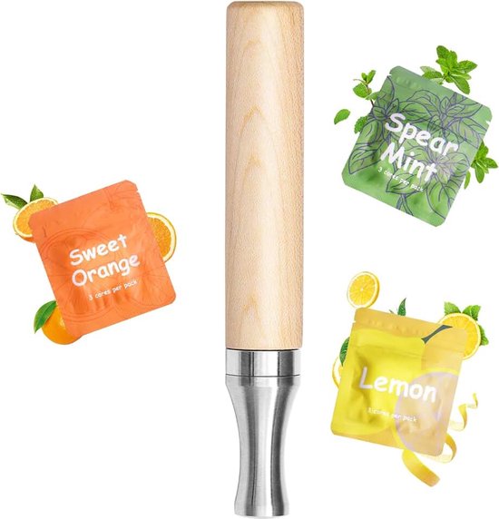 Stoppen hulpmiddel: Rookstoppen Handig voor instelbare weerstand, nicotinevrije roken stoppen met smaak Fruitmengsel Pack Filter rook hulpmiddel vervanging
