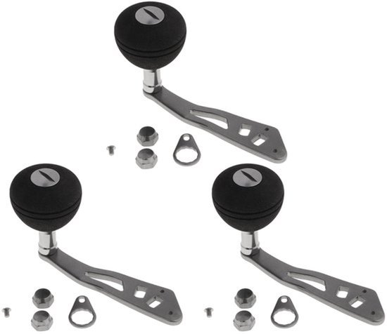 Store_8 - Visserij reel - Draaibare knop - Comfortabel handvat - Aluminium - Grip