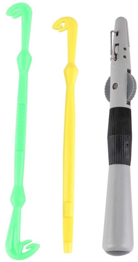 Store_9 - Vishaak Tier Lijn - Knoop Tool - Handmatig en Roestvrijstalen - Outdoor