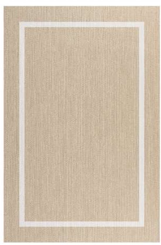 Storesdeco Premium vinyl vloerkleed, wasbaar, antislip en slijtvast – rechthoek Wit 80x150 cm