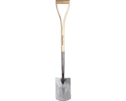 & Stowe Kinderspade – lichte schep voor kinderen van roestvrij staal, kleine tuinspade met steel van essenhout, lengte: 71 cm