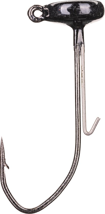 Strike King Tour Grade Ned Rig Head Black / 1.8g van Merkloos
