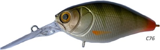 Strike Pro Cranky X Deep 6cm 16Gr Natural Perch C76 van Strike Pro