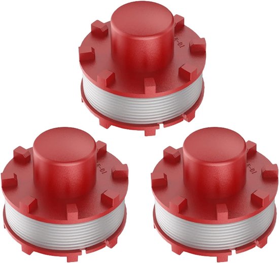 Strimmer Spoelen voor GE-CT 36/30 LI E SOLO en AGILLO 36/255 BL - 2mm dik, 8m lang, 3 stuks