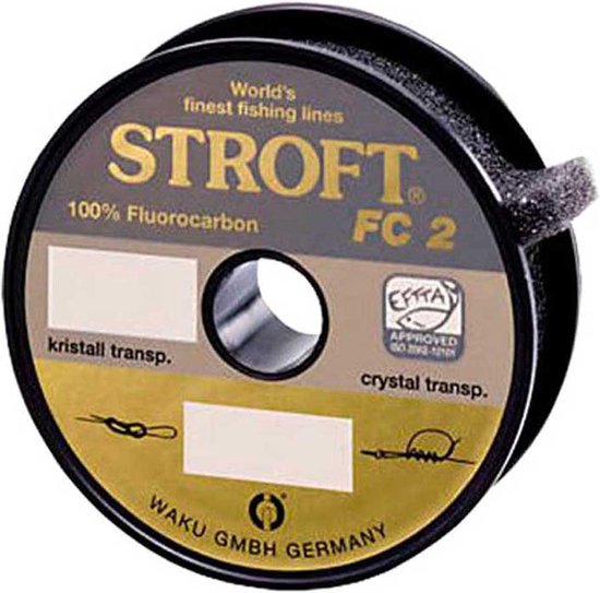 Stroft Fc2 100 M Flurocarbon Goud 0.150 mm van Merkloos