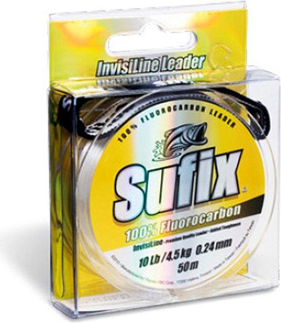 Sufix Invisiline Flurocarbon 50 M Transparant 0.520 mm van Sufix