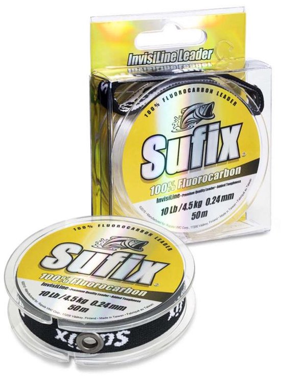 Sufix Invisiline leader fluorocarbon 0.47mm 17.7Kg 50m van Sufix
