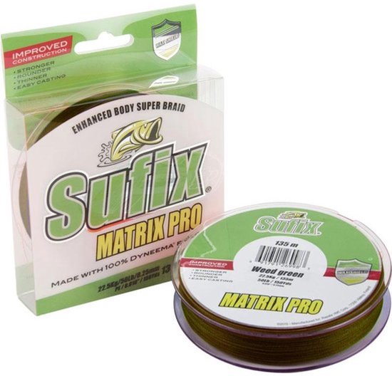 Sufix Matrix Pro Midnight Green 0.20mm 135M