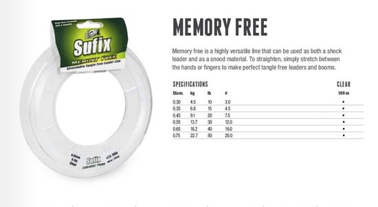 Sufix Memory Free 0.35mm van Sufix