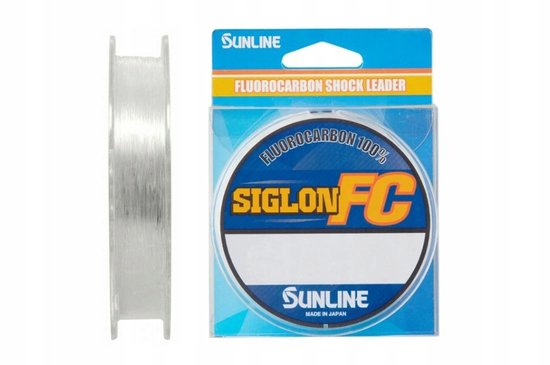 Sunline Siglon Fluorocarbon Vislijn - 0,16 mm, 30 m, 4 lb van Merkloos