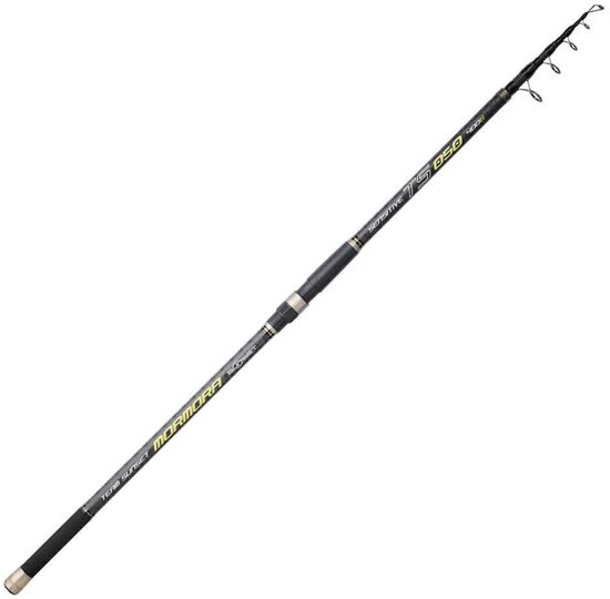 Sunset Mormora Ts 050 Telescopische Surfcasting Hengel Zilver 4.00 m / 40-100 g van Merkloos