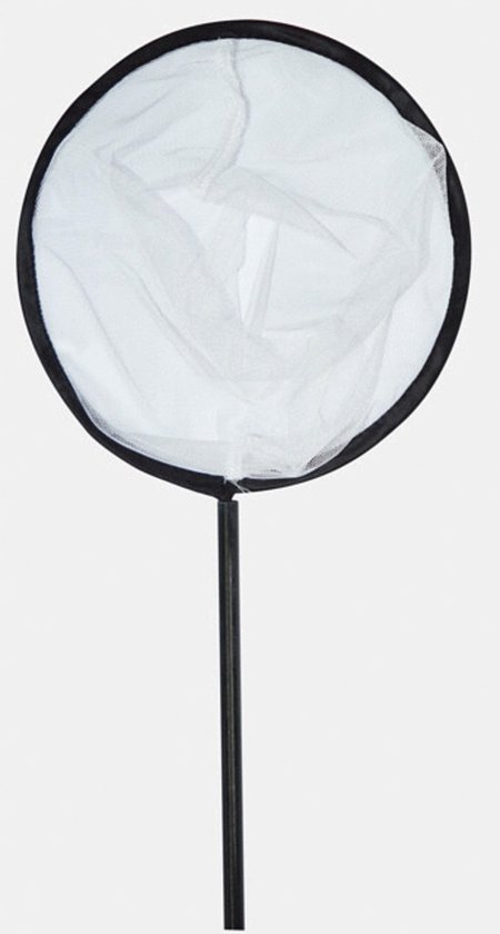 Superfish Schepnet Daphina Fijn 19 X 150 Cm Bamboe Zwart/wit van Merkloos