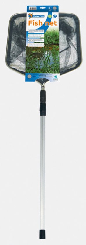 SuperFish Vijver Visnet Fijn Large - 38x35x220cm van Merkloos