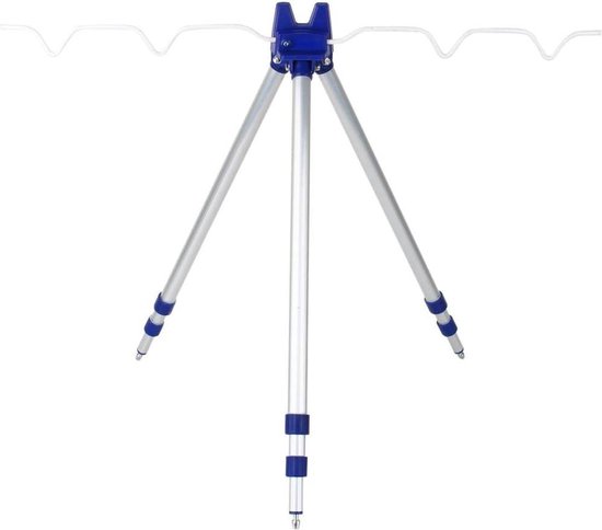 Supporto Treppiede Telescopico Canne da Pesca Appoggio per Mare Spiaggia Attrezzatura - Pesca Sportiva .