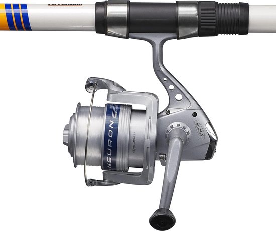 Surf Fishing Combo, hengel- en rollen-kit voor strand- en surfcasting, telescopische hengel en zoutwaterbestendige rol, compleet met eindapparaat, direct klaar voor gebruik, 390 cm, van Merkloos