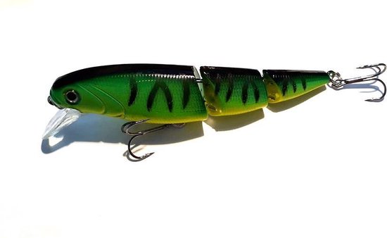 Swimbait Plug Powercatcher Plus RT-Snake Green 10 cm van Merkloos