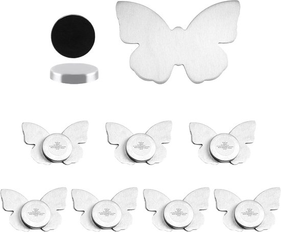 Tafelkleedhouder met magneten - Roestvrijstaal - Stabiele houvast voor tuinfeestjes - picknick - keukenfeestjes . van Merkloos