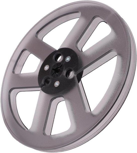 Take Up Reel, 7 Inch 6 Gaten NAB Flens Lege Opname Geluidsspoel met Luchtbestendige Gaten voor Studer Reel to Tape Recorder (GRAY)