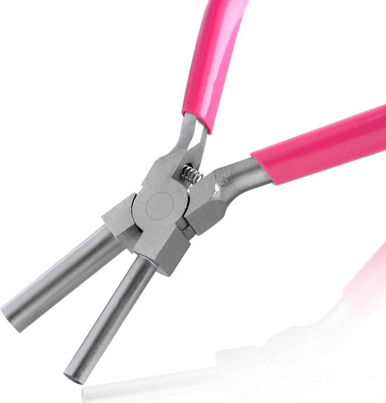 Tang 6mm en 8mm Draad Buigtang Looping Tang Sieraden Met Antislip Handvat Voor Het Maken Van Jump Rings, Wire Wrapping